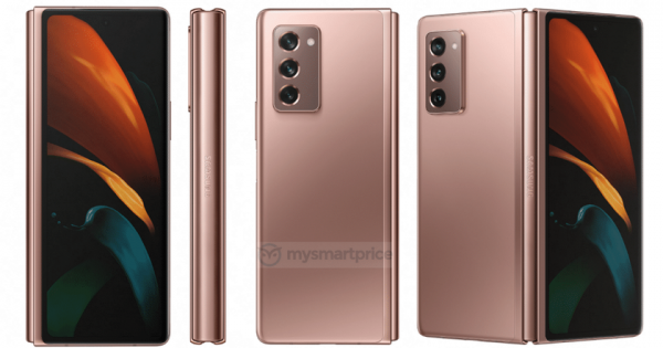 
						Samsung Galaxy Z Fold 2 5G появился на качественных пресс-рендерах: тройная камера, две расцветки и два дисплея с отверстиями
					