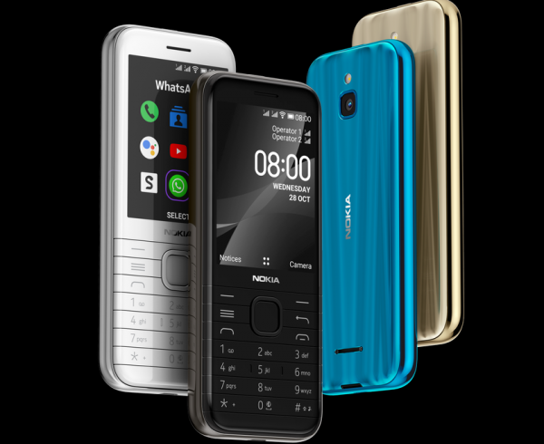 Nokia 8000 4G: прочный кнопочный телефон с 4G и 2,8" экраном за €79 (2600 гривен)
Nokia 8000 4G: прочный кнопочный телефон с 4G и 2,8" экраном за €79 (2600 гривен)