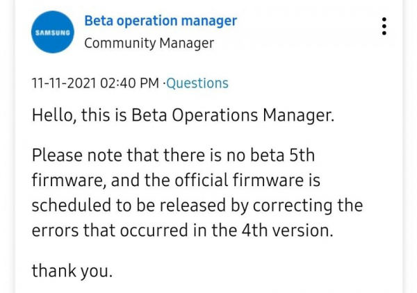 
						Три флагмана Samsung получили последнее обновление One UI 4.0 перед выходом стабильной версии
					
