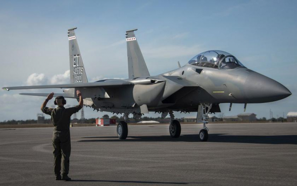 F-15EX Eagle II с ракетами AMRAAM и JASSM может стать самым тяжеловооруженным истребителем всех времён
F-15EX Eagle II с ракетами AMRAAM и JASSM может стать самым тяжеловооруженным истребителем всех времён