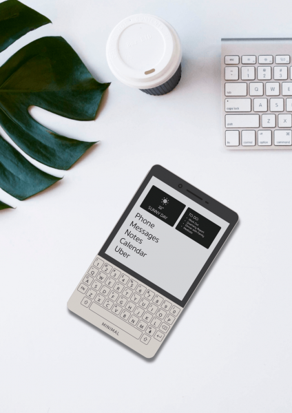 Представлен Minimal Phone — антисмартфон с экраном E-Ink и QWERTY-клавиатурой для борьбы с зависимостью от гаджетов Представлен Minimal Phone — антисмартфон с экраном E-Ink и QWERTY-клавиатурой для борьбы с зависимостью от гаджетов