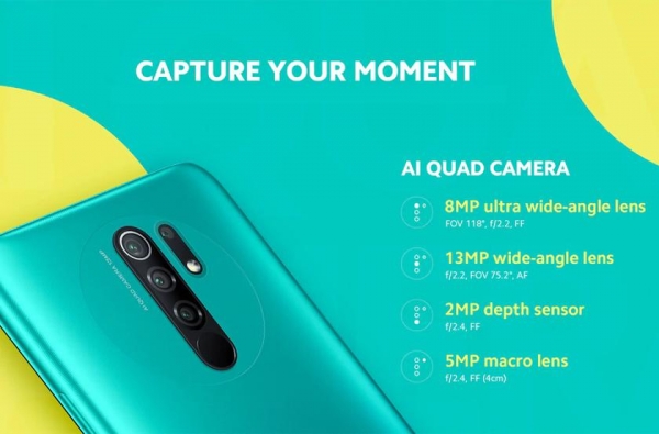 Неанонсированный Redmi 9 уже на AliExpress: 6,53" дисплей, MediaTek Helio G80, NFC и квадрокамера за $211
Неанонсированный Redmi 9 уже на AliExpress: 6,53" дисплей, MediaTek Helio G80, NFC и квадрокамера за $211