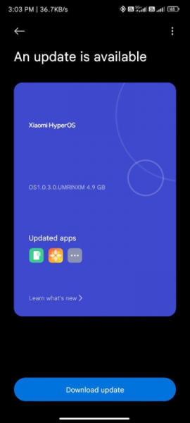 Xiaomi начала переводить POCO F5 на HyperOS Xiaomi начала переводить POCO F5 на HyperOS