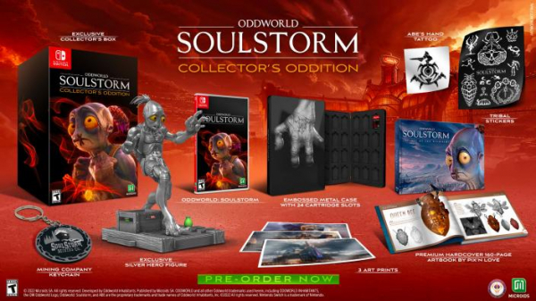 Oddworld: Soulstorm появится на Nintendo Switch
Oddworld: Soulstorm появится на Nintendo Switch