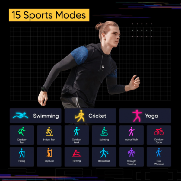 Realme Watch S Pro с AMOLED-дисплеем, датчиком SpO2 и автономностью до 14 дней продают на AliExpress за $103
Realme Watch S Pro с AMOLED-дисплеем, датчиком SpO2 и автономностью до 14 дней продают на AliExpress за $103