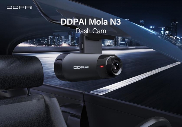 
						DDPai Dash Cam Mola N3: видеорегистратор с GPS за $66
					