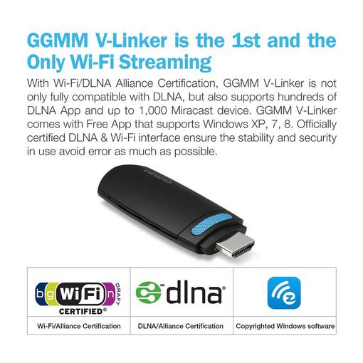 
						GGMM V-Linker HM-100-05: беспроводной HDMI-адаптер с поддержкой DLNA
					