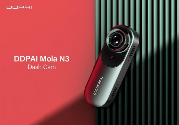 
						DDPai Dash Cam Mola N3: видеорегистратор с GPS за $66
					