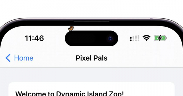 Пожалуй, самое милое применение выреза на iPhone 14 Pro: разработчики Apollo создали «тамагочи» для Dynamic Island
Пожалуй, самое милое применение выреза на iPhone 14 Pro: разработчики Apollo создали «тамагочи» для Dynamic Island