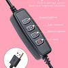 Бестеневой светодиодный USB-осветитель MAMEN для видеоконференций
Бестеневой светодиодный USB-осветитель MAMEN для видеоконференций