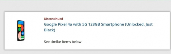 Пора уступить дорогу Pixel 5a: Google, похоже, прекращает производство Pixel 4a 5G
Пора уступить дорогу Pixel 5a: Google, похоже, прекращает производство Pixel 4a 5G