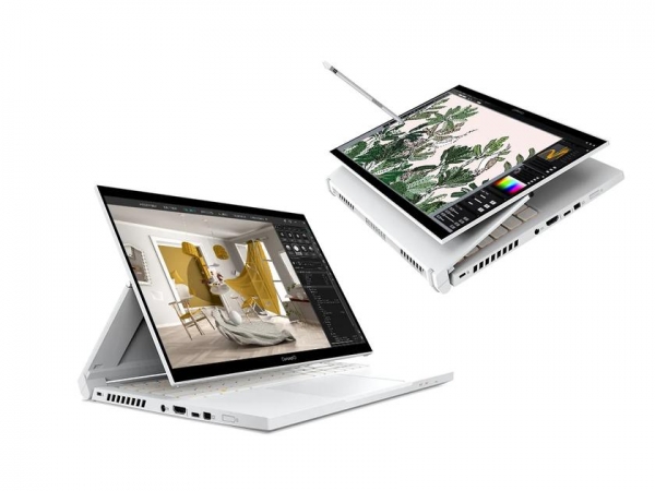 
						Acer ConceptD 3 Ezel: ноутбук-трансформер с необычным шарниром, который знает 6 разных поз
					