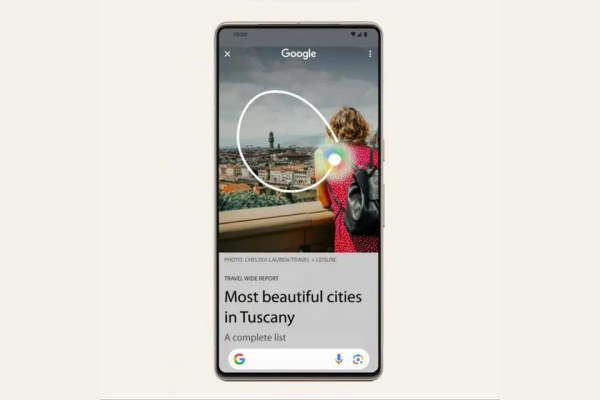 Google убирает ярлык Google Lens из Circle to Search в последнем обновлении Google убирает ярлык Google Lens из Circle to Search в последнем обновлении