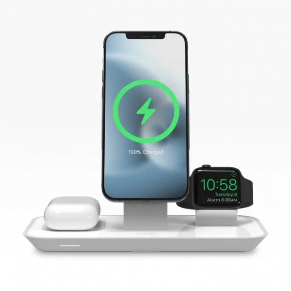 
						Mophie представила беспроводную зарядку MagSafe 3-в-1 для iPhone, Apple Watch и AirPods
					