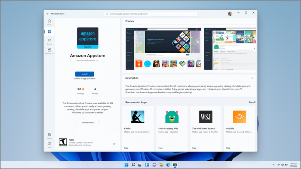 Microsoft опубликовала системные требования для запуска Android-приложений на ПК – Core i3, Ryzen 3000, SSD и от 8 ГБ ОЗУ
Microsoft опубликовала системные требования для запуска Android-приложений на ПК – Core i3, Ryzen 3000, SSD и от 8 ГБ ОЗУ
