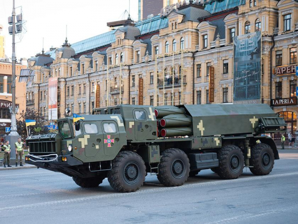 Украинская ракетная система «Вільха-М» сможет поражать цели почти на двое большем расстоянии, чем HIMARS с ракетами GMLRS – разрабатываются модернизированные ракеты дальностью 150 км
Украинская ракетная система «Вільха-М» сможет поражать цели почти на двое большем расстоянии, чем HIMARS с ракетами GMLRS – разрабатываются модернизированные ракеты дальностью 150 км