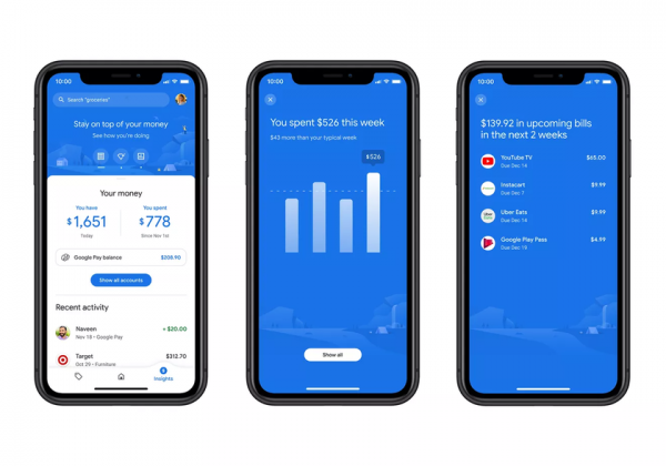 Google Pay получил крупное обновление: теперь это сервис для управления финансами
Google Pay получил крупное обновление: теперь это сервис для управления финансами