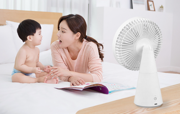 
						Xiaomi представила MiJia Desktop Fan: настольный вентилятор с портом USB-C и встроенным аккумулятором на 4000 мАч за $20
					