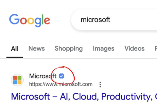 Google тестирует синие галочки для результатов поиска Google тестирует синие галочки для результатов поиска