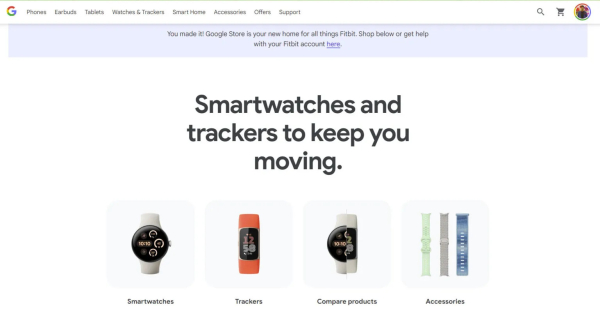 Google закрывает сайт Fitbit: продукты теперь доступны только в Google Store Google закрывает сайт Fitbit: продукты теперь доступны только в Google Store