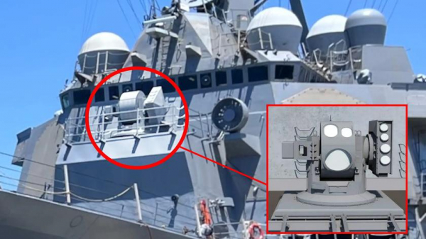 ВМС США показали эсминец USS Preble с лазерным оружием HELIOS – Звезда смерти заменила пушку Vulcan
ВМС США показали эсминец USS Preble с лазерным оружием HELIOS – Звезда смерти заменила пушку Vulcan