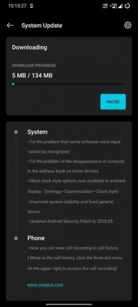 OnePlus 7, OnePlus 7 Pro, OnePlus 7T и OnePlus 7T Pro получили OxygenOS Open Beta 14/4 с новыми виджетами для Ambient Display
OnePlus 7, OnePlus 7 Pro, OnePlus 7T и OnePlus 7T Pro получили OxygenOS Open Beta 14/4 с новыми виджетами для Ambient Display