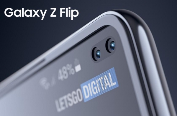 
						Samsung придумала смартфон Galaxy Z Flip, экран которого складывается в двух направлениях
					