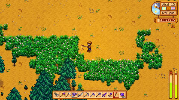 
							Создатель Stardew Valley тизерит долгожданную возможность улучшения косы до максимального уровня
						