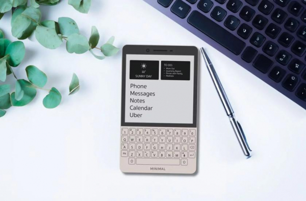 Представлен Minimal Phone — антисмартфон с экраном E-Ink и QWERTY-клавиатурой для борьбы с зависимостью от гаджетов Представлен Minimal Phone — антисмартфон с экраном E-Ink и QWERTY-клавиатурой для борьбы с зависимостью от гаджетов