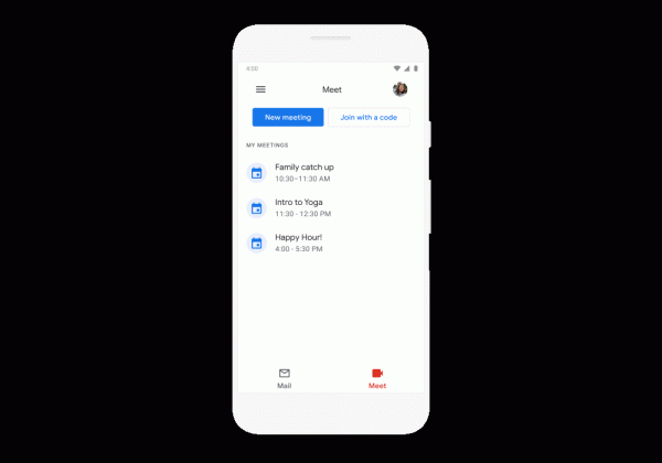 
						Google добавила сервис для конференций Meet в приложение Gmail на Android и iOS
					
