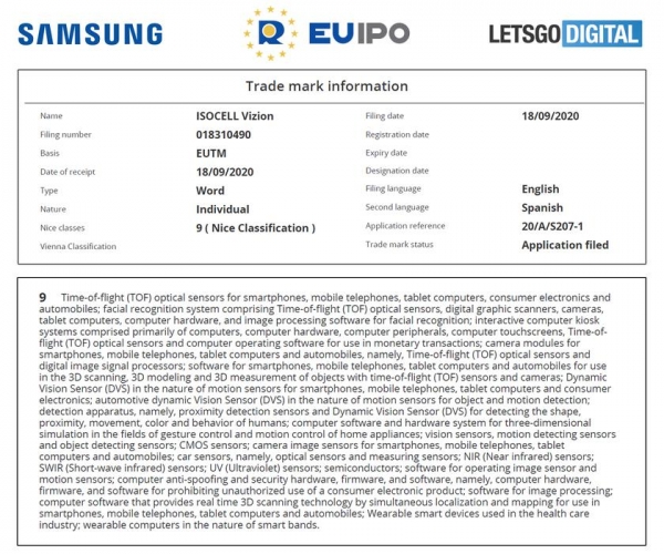 Samsung работает над ToF-сенсором ISOCELL Vizion для будущих флагманов
Samsung работает над ToF-сенсором ISOCELL Vizion для будущих флагманов