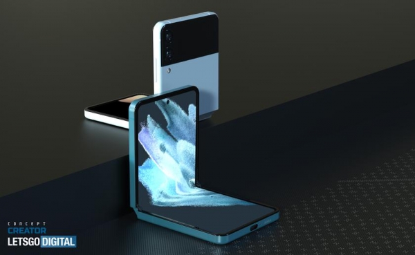 
						&laquo;Раскладушку&raquo; Samsung Galaxy Z Flip 3 показали на рендерах: двухцветный дизайн, двойная камера и увеличенный экран
					