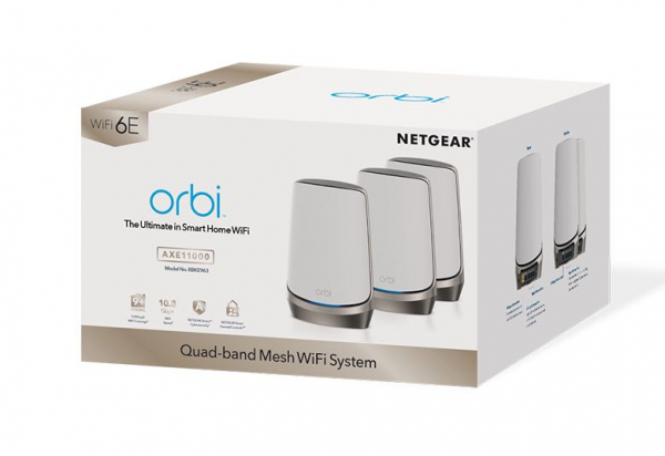 NETGEAR представила первую в мире 4-диапазонную WiFi 6E MESH систему стоимостью 1500 долларов
NETGEAR представила первую в мире 4-диапазонную WiFi 6E MESH систему стоимостью 1500 долларов