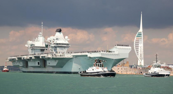 
							Авианосец HMS Prince of Wales стоимостью $3,85 млрд успешно вернулся на военную-базу в Портсмут после испытаний и готовится к учениям Westlant 23
						
