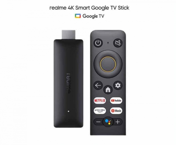 realme TV Stick с поддержкой 4K и Google TV на борту продают на AliExpress дешевле $45
realme TV Stick с поддержкой 4K и Google TV на борту продают на AliExpress дешевле $45