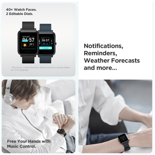 Amazfit Bip S Lite: 1.28-дюймовый дисплей, Bluetooth 5.0 и автономность до 30 дней дешевле $40
Amazfit Bip S Lite: 1.28-дюймовый дисплей, Bluetooth 5.0 и автономность до 30 дней дешевле $40