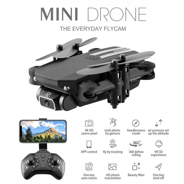 XKJ LS-MINI: мини-дрон с записью видео в 4К и тремя аккумуляторами в комплекте за $42
XKJ LS-MINI: мини-дрон с записью видео в 4К и тремя аккумуляторами в комплекте за $42