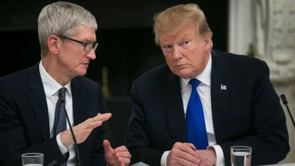 Apple обязалась инвестировать $500 млрд в США Apple обязалась инвестировать $500 млрд в США