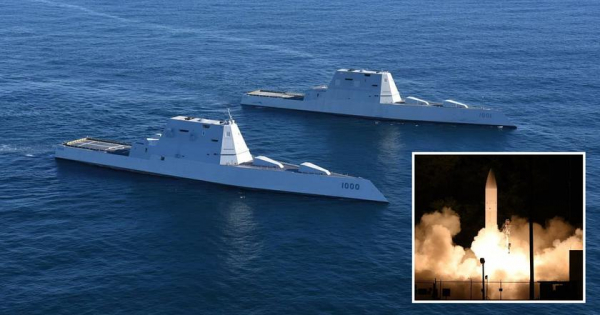 ВМС США хотят до 2029 года оснастить стелс-эсминцы USS Zumwalt и субмарины Virginia гиперзвуковыми ракетами LRHW
ВМС США хотят до 2029 года оснастить стелс-эсминцы USS Zumwalt и субмарины Virginia гиперзвуковыми ракетами LRHW