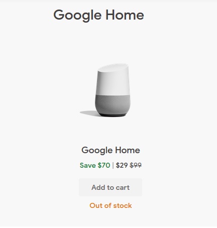 «Умная» колонка Google Home подешевела до $29: ждем Nest Home?
«Умная» колонка Google Home подешевела до $29: ждем Nest Home?