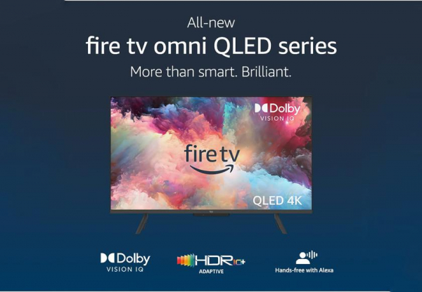 Amazon представила новые модели Fire TV Omni QLED: смарт-телевизоры с дисплеями на 43-55 дюймов, поддержкой Alexa и ценой от $449
Amazon представила новые модели Fire TV Omni QLED: смарт-телевизоры с дисплеями на 43-55 дюймов, поддержкой Alexa и ценой от $449