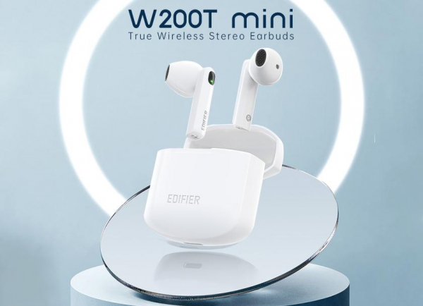 EDIFIER W200T mini: TWS-наушники с защитой IP54, поддержкой aptX и автономность до 22 часов за $26
EDIFIER W200T mini: TWS-наушники с защитой IP54, поддержкой aptX и автономность до 22 часов за $26