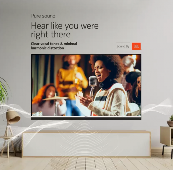 Nokia представила 65-дюймовый смарт-телевизор с 4K-дисплеем, Dolby Vision, JBL Audio и Android TV на борту
Nokia представила 65-дюймовый смарт-телевизор с 4K-дисплеем, Dolby Vision, JBL Audio и Android TV на борту