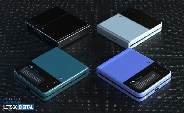 
						&laquo;Раскладушку&raquo; Samsung Galaxy Z Flip 3 показали на рендерах: двухцветный дизайн, двойная камера и увеличенный экран
					