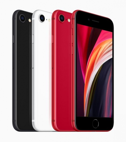 iPhone SE 2020: чип Apple A13 Bionic, защита от воды IP67, беспроводная зарядка, камера на 12 Мп, Touch ID, дизайн как у iPhone 8 и ценник от $400
iPhone SE 2020: чип Apple A13 Bionic, защита от воды IP67, беспроводная зарядка, камера на 12 Мп, Touch ID, дизайн как у iPhone 8 и ценник от $400