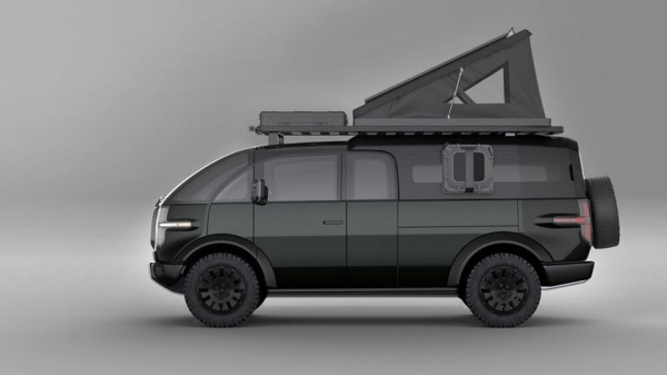 
						Canoo Electric Truck: конкурент Tesla Cybertruck и Hummer EV с необычным дизайном и модульной конструкцией
					