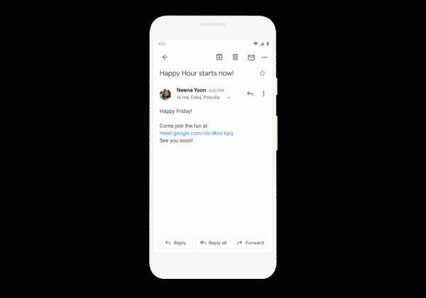 
						Google добавила сервис для конференций Meet в приложение Gmail на Android и iOS
					