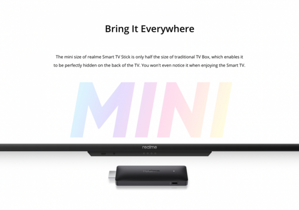 Глобальную версию realme 4K TV Stick уже можно купить на AliExpress
Глобальную версию realme 4K TV Stick уже можно купить на AliExpress