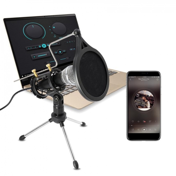 Lefon Mic-X-01: конденсаторный микрофон с поп-фильтром за $13
Lefon Mic-X-01: конденсаторный микрофон с поп-фильтром за $13
