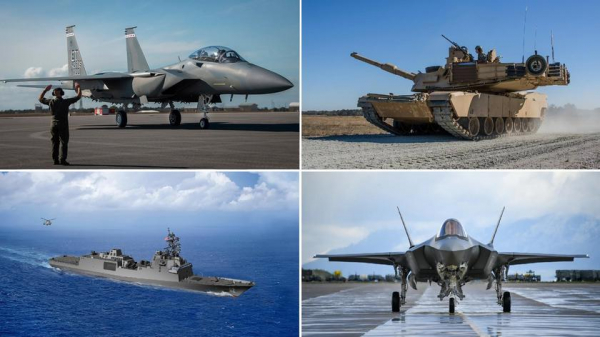 8 гиперзвуковых ракет, 48 истребителей F-35 Lightning II, 24 модернизированных F-15EX Eagle II, корабли, танки, субмарины и эсминцы – США усилят обороноспособность на миллиарды долларов
8 гиперзвуковых ракет, 48 истребителей F-35 Lightning II, 24 модернизированных F-15EX Eagle II, корабли, танки, субмарины и эсминцы – США усилят обороноспособность на миллиарды долларов